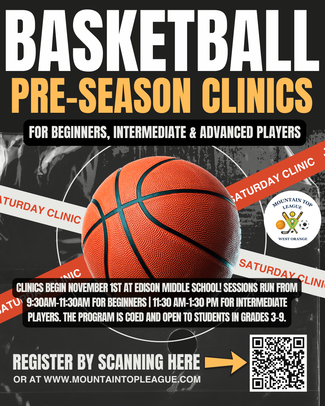 MTL PreSeason Basketball Clinics 2025